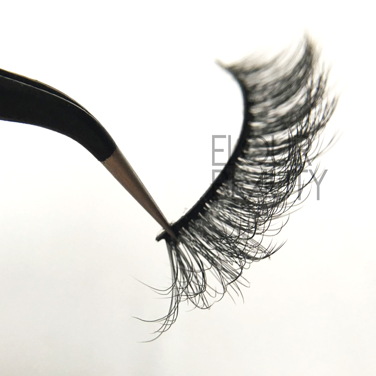 3D faux mink false eyelashes uk best selling EJ74